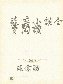 苏奕小说全文免费阅读