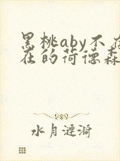 黑桃aby不存在的荷德森笔趣阁