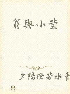 翁与小莹