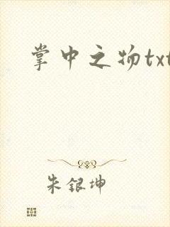 掌中之物txt