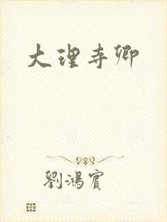 大理寺卿