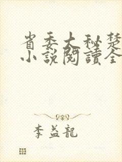 省委大秘楚东恒小说阅读全文