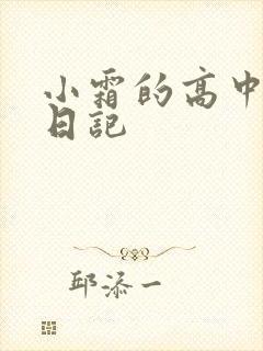 小霜的高中成长日记