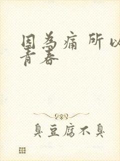 因为痛 所以叫青春