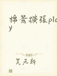 棉签扩张play封面