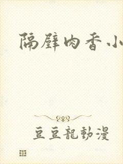 隔壁肉香小说