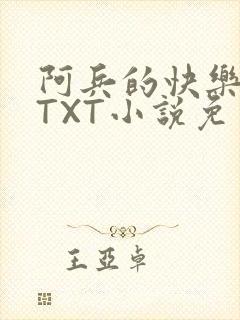 阿兵的快乐生活TXT小说免费阅读全章封面
