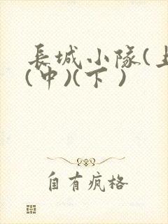 长城小队(上)(中)(下 )