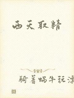 西天取精