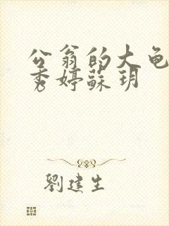 公翁的大龟挺进秀婷苏玥封面
