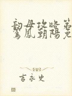 韵母攻略第二部鸾凤朝阳免费阅读