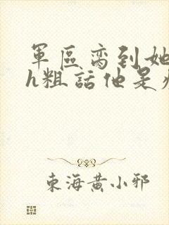 军区脔到她哭hh粗话他是疯批