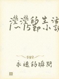 滢滢的生活日记1～15节小说封面