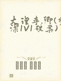 大理寺.卿(双洁1V1破案)