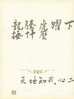 龙腾虎跃下一句接什么