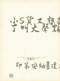 小S货又想挨C了叫大声点小