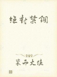 绝对禁锢封面