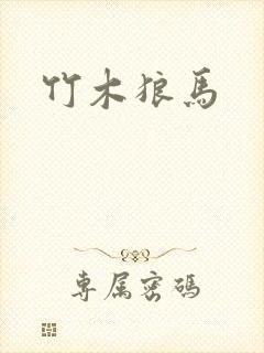 竹木狼马封面