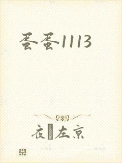 蛋蛋1113