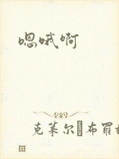 嗯哦啊封面