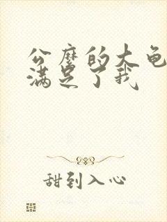 公么的大龟强大满足了我封面
