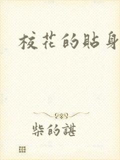校花的贴身杀手