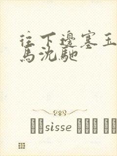 往下边塞玉器骑马沈驰