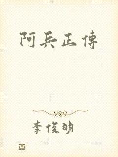 阿兵正传封面