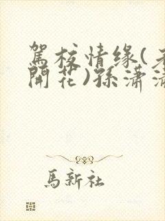 驾校情缘(老树开花)孙潇潇笔趣阁