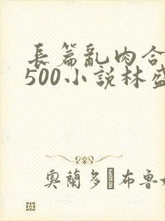 长篇乱肉合集乱500小说林盛封面
