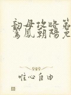 韵母攻略第二部鸾凤朝阳免费阅读