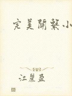 完美关系小说封面