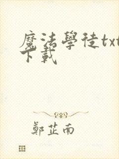 魔法学徒txt下载封面