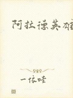 阿拉德英雄传封面