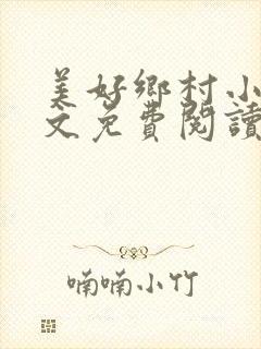 美好乡村小说全文免费阅读