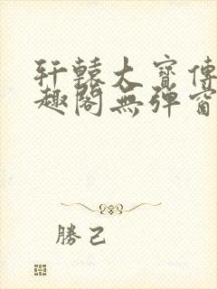 轩辕大宝传奇笔趣阁无弹窗