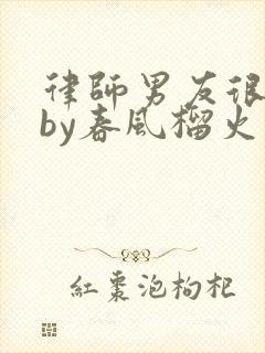 律师男友很难撩by春风榴火