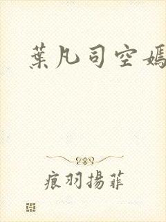 叶凡司空嫣然