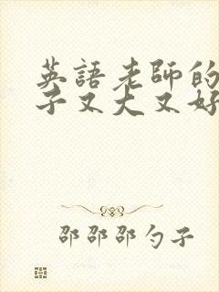 英语老师的小兔子又大又好吃