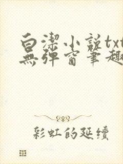 白洁小说txt无弹窗笔趣阁