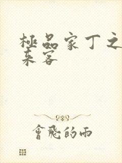 极品家丁之远方来客封面