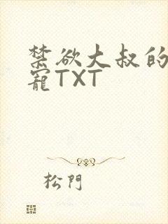 禁欲大叔的心尖宠TXT