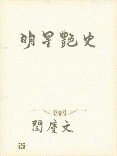 明星艳史封面