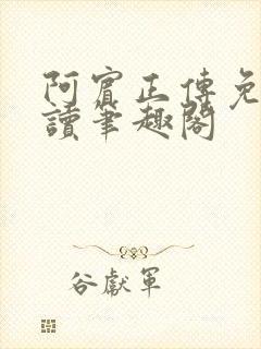 阿宾正传免费阅读笔趣阁