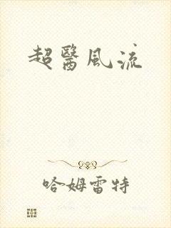 超医风流封面