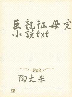 巨龙征母完结版小说txt封面