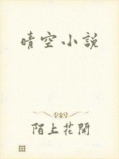 晴空小说封面