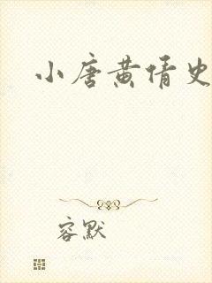 小唐黄倩史