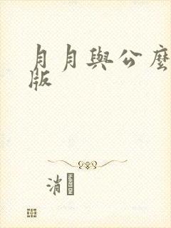 月月与公么完整版封面