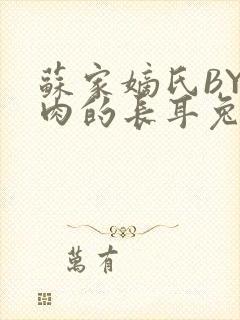苏家嫡氏BY吃肉的长耳兔